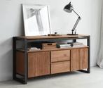 D-Bodhi Fendy Dressoir - Teakhout & Staal - 150cm, Ophalen, Teakhout, 150 tot 200 cm, Zo goed als nieuw
