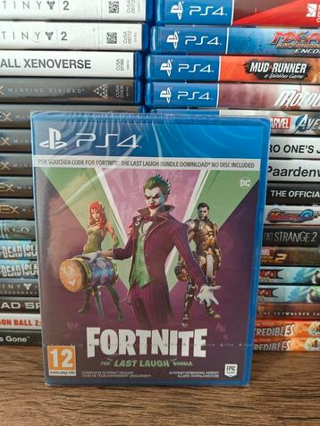 Fortnite the last laugh bundle NIEUW playstation  beschikbaar voor biedingen
