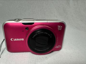 Canon Powershot SX230 HS roze 12.1mp beschikbaar voor biedingen