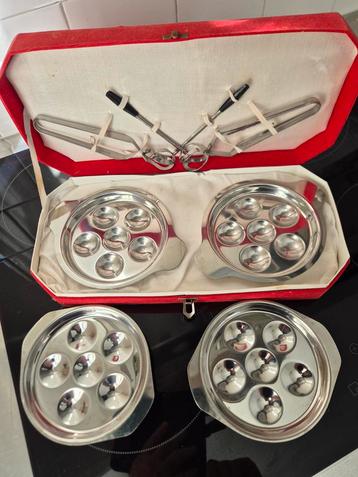 Vintage Escargot Set - Compleet in Doos beschikbaar voor biedingen