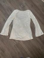 Glitter jurk, Kleding | Dames, Jurken, Maat 38/40 (M), Wit, Nieuw, Ophalen of Verzenden