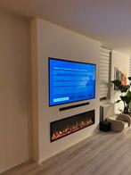 Cinewall op maat inclusief sfeerhaard ACTIE!!, Ophalen of Verzenden, Zo goed als nieuw, Inbouwhaard, Elektrische haard