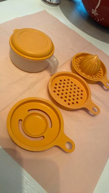 Tupperware set 5 delig: koksmaatje  beschikbaar voor biedingen