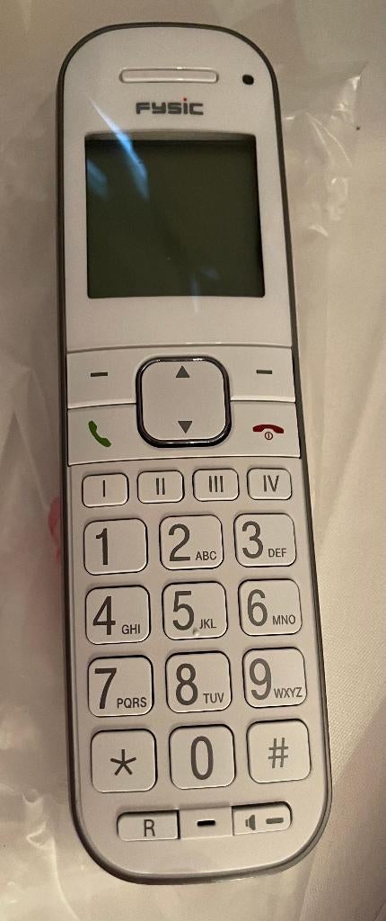 Nieuw Fysic FX9000 Senioren telefoon, Telecommunicatie, Vaste telefoons | Handsets en Draadloos, Nieuw, 1 handset, Ophalen of Verzenden