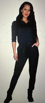 Vera Jo zwarte travelstof jumpsuit – maat XL, Zwart, Vera Jo, Maat 46/48 (XL) of groter, Ophalen of Verzenden