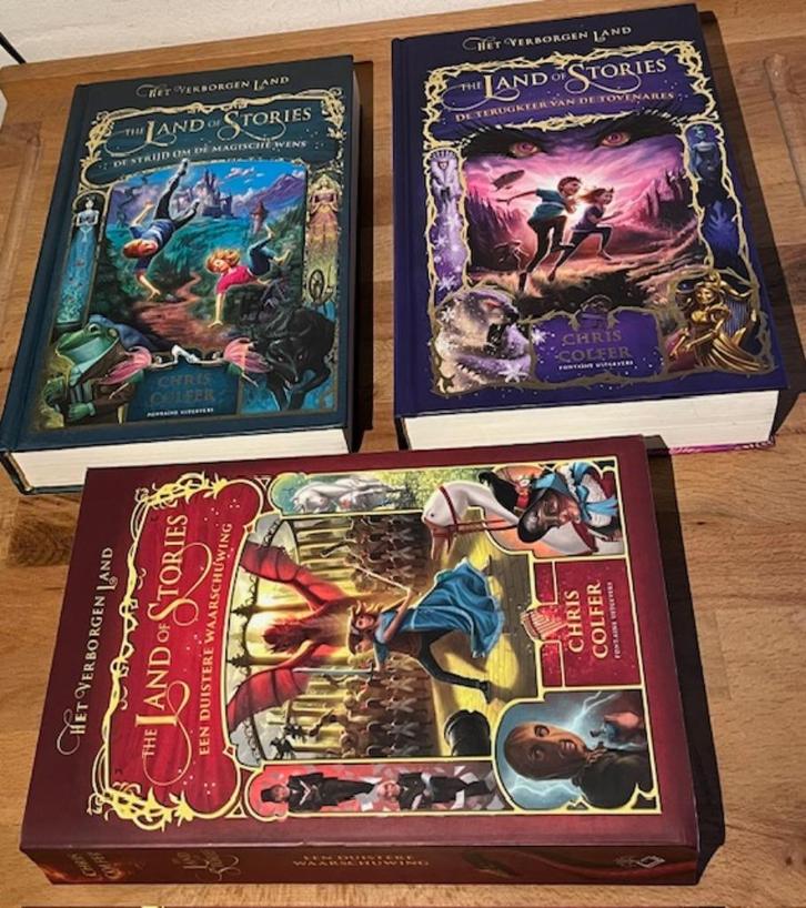 Chris Colfer. Het verborgen Land. Dl 1,2,3. Fontaine U. 2022, Boeken, Fantasy, Zo goed als nieuw, Ophalen of Verzenden