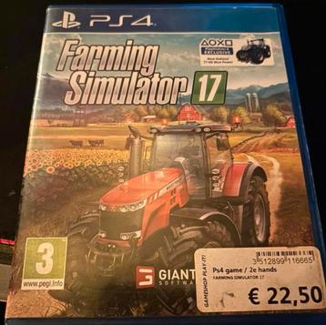 Tekoop farming simulator 17 beschikbaar voor biedingen