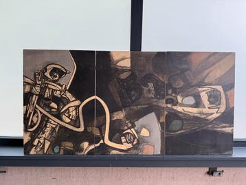 Ru van Rossum - "De Astronaut I" Ets & Aquatint beschikbaar voor biedingen
