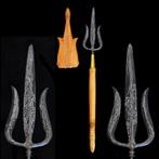 Antieke trisula, tombak - kris - keris - krissen - speer, Ophalen of Verzenden