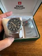 Swiss Military Horloge - Nieuwstaat, Overige merken, Staal, Polshorloge, Ophalen of Verzenden