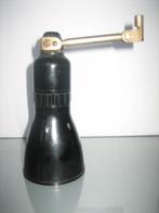 Zwart bakelieten lampje, Ophalen of Verzenden