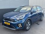 Kia Niro 1.6 GDi Hybrid DynamicLine Navigatie NL-auto, Nieuw, Euro 6, 2 kWh, Blauw, Leder en Stof