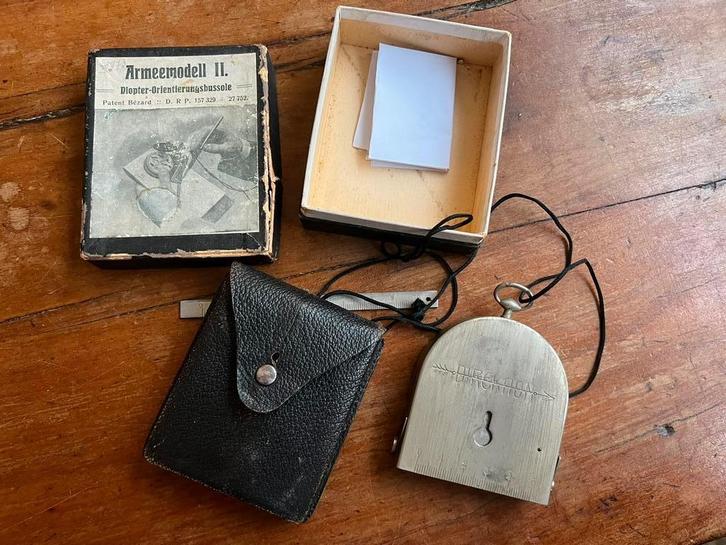 Bezard kompas van Majoor Pontonniers Torpedisten Mobilisatie, Verzamelen, Militaria | Tweede Wereldoorlog, Nederland, Verzenden