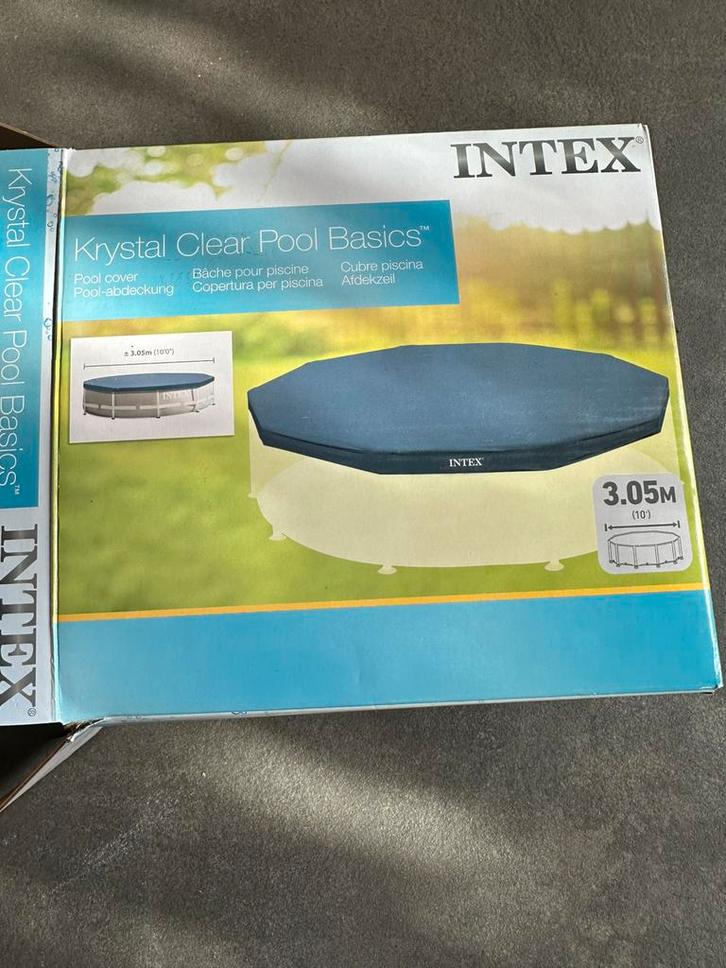 Heel veel INTEX zwembad onderhoud spullen., Tuin en Terras, Zwembad-toebehoren, Afdekzeil, Ophalen