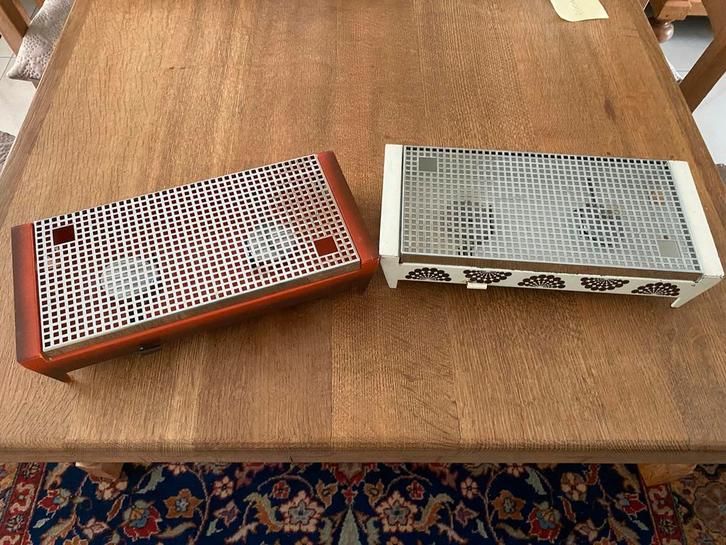 Vintage Rechauds/Warmhouders - Jaren 60/70 - Set van 2 stuks, Antiek en Kunst, Antiek | Keukenbenodigdheden, Ophalen