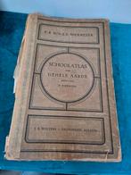 Schoolatlas der Gehele Aarde 36e druk 1938 + register, Boeken, Bosatlas, Ophalen of Verzenden, Zo goed als nieuw, 1800 tot 2000