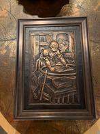 Bronzen Reliëf: Ambachtsman, Ophalen