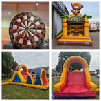 Springkussen & Stormbaan Verhuur, Ophalen of Verzenden, Gebruikt