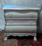 Buikkastje zilver, Huis en Inrichting, Kasten | Ladekasten, Ophalen, Gebruikt, 50 tot 100 cm, 3 of 4 laden