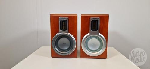 Philips MCD708 Luidsprekers | Speakers | Bookshelf, Audio, Tv en Foto, Luidsprekers, Gebruikt, Front, Rear of Stereo speakers