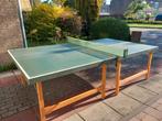 Vintage tafeltennistafel, Sport en Fitness, Tafeltennis, Ophalen, Gebruikt, Tafel Indoor