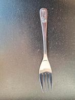 Verzilverd lepeltje kinderlepeltje H. Hooijkaas boertje, Ophalen of Verzenden