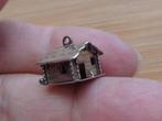 zilveren vintage bedel huisje challet [141], Overige merken, Verzenden, Zo goed als nieuw, 1 bedel