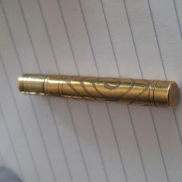 Zeer oude inkt pen..in delen op te bouwen.  1900 +-, Verzamelen, Pennenverzamelingen, Zo goed als nieuw, Overige typen, Overige merken