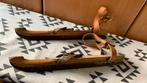 Houten schaatsen, vintage, Ophalen of Verzenden, Gebruikt, Overige sporten, Overige typen