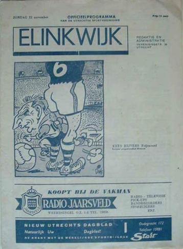 Gezocht: programmaboekjes Elinkwijk 1973 Dik Bruynesteyn beschikbaar voor biedingen