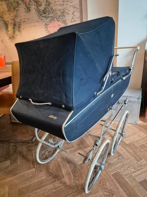 Van Delft Vintage Kinderwagen, Kinderen en Baby's, Kinderwagens en Combinaties, Gebruikt, Kinderwagen, Overige merken, Luchtbanden