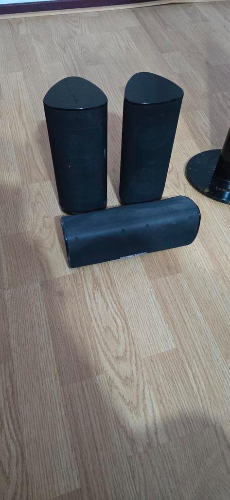 Harman Kardon TS 11 Speakers met Standen, Audio, Tv en Foto, Luidsprekers, Gebruikt, Front, Rear of Stereo speakers, 60 tot 120 watt