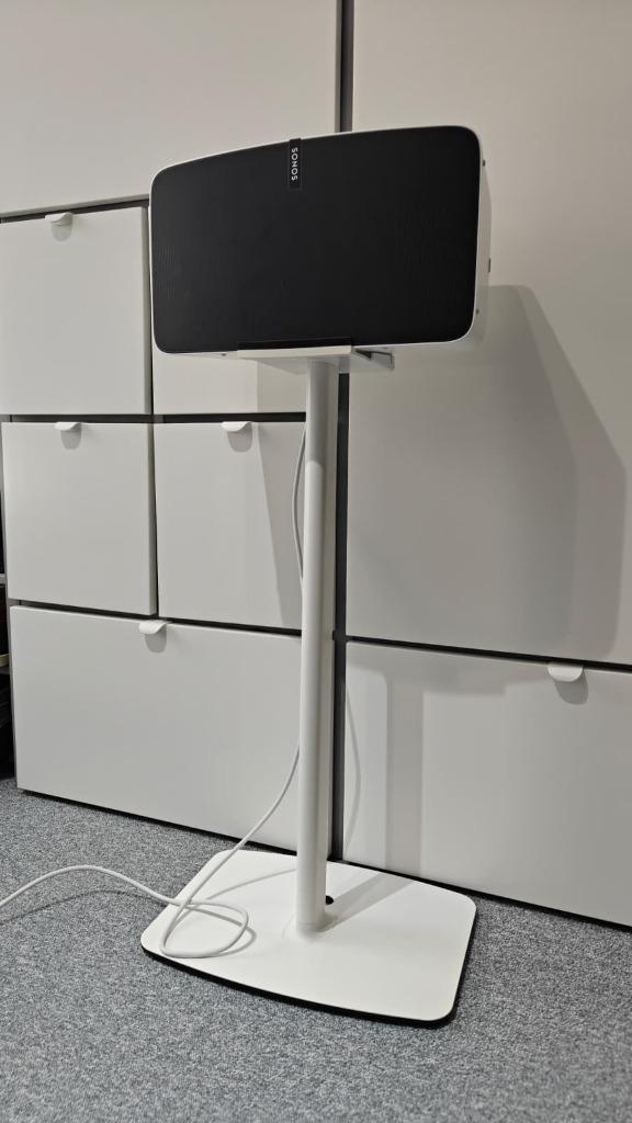 Sonos Play:5 Gen 2 met Flexon statief, Audio, Tv en Foto, Luidsprekers, Zo goed als nieuw, Front, Rear of Stereo speakers, 60 tot 120 watt