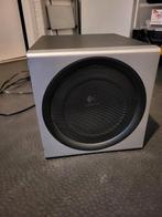 2.1 speakerset met 8 inch 200w rms Logitech subwoofer, Ophalen, Gebruikt, Speakers, Overige merken