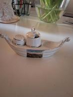 Antiek limoges cruetboot klein Zwitserland Wijk aan Zee, Antiek en Kunst, Ophalen of Verzenden