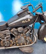 Motor. Model. Metaal. Lengte 37 cm., Antiek en Kunst, Ophalen