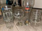Diverse bierglazen - Hoegaarden, Erdinger, St. Bernardus, Ophalen of Verzenden, Zo goed als nieuw, Bierglas
