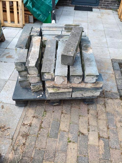 Gebruikte Stapelblokken & Stoeptegels - Gratis Afhalen!, Tuin en Terras, Tegels en Klinkers, Gebruikt, Klinkers, Beton, Minder dan 5 m²