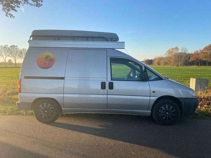 Fiat Scudo 1.9 D Camperbusje, Caravans en Kamperen, Campers, Particulier, tot en met 2, Buscamper of Camperbus, Fiat, Diesel, Handgeschakeld