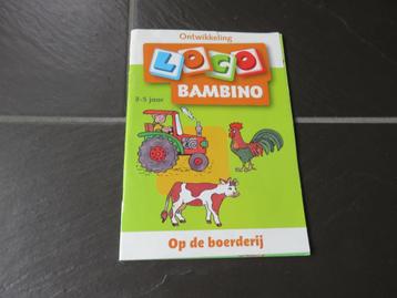 Bambino loco boekje op de Boerderij, voor 3-5 jaar. beschikbaar voor biedingen