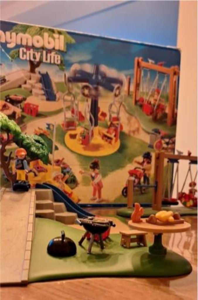 Playmobil City Speeltuin 5024, Kinderen en Baby's, Speelgoed | Playmobil, Zo goed als nieuw, Ophalen