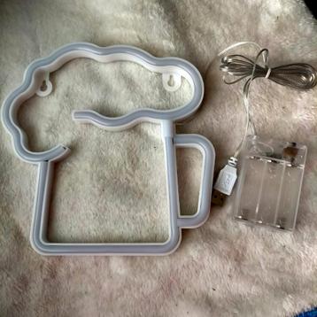 Neon verlichting LED ´Bier´ USB of Batterijen (inclusief) beschikbaar voor biedingen