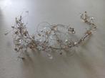 Haarsieraad, Kleding | Dames, Trouwkleding en Trouwaccessoires, Ophalen of Verzenden, Zo goed als nieuw, Wit, Accessoires