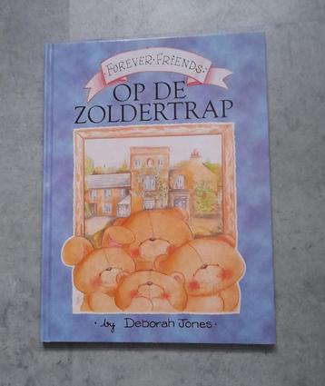 Op de zoldertrap. Boek Forever Friends door Deborah Jones