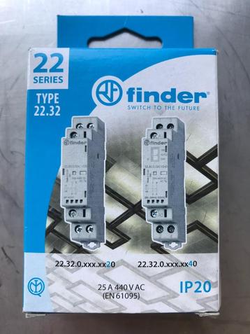 Finder contactor magneetschakelaar type 22.32.0.230.4320