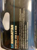 (2stuks) Manhattan 7-ports hub(nieuw in de verpakking), Ophalen of Verzenden, Nieuw