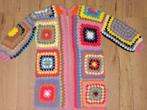 Granny square  fluffy, teddy cosy vest (lang model), Ophalen, Nieuw