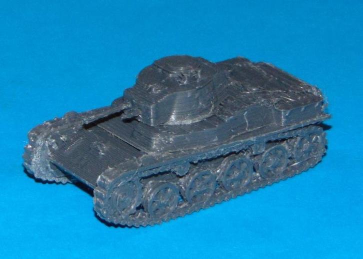 Hongaarse Toldi I tank - 3D-print, Hobby en Vrije tijd, Wargaming, Nieuw, Historisch, Toebehoren, Verzenden