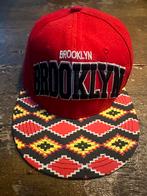 Brooklyn snapback - rood petje voor heren, Ophalen of Verzenden, Zo goed als nieuw, Brooklyn, Pet