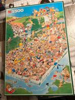 Jan van Haasteren - In het Zwembad - 1500 stukjes, Ophalen of Verzenden, 500 t/m 1500 stukjes, Gebruikt, Legpuzzel